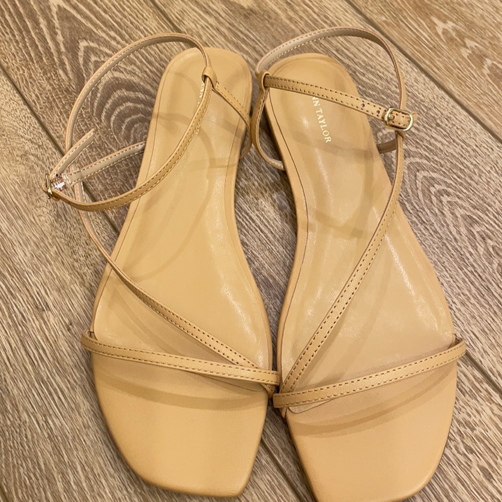 Beige sandals